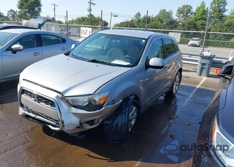 2013 Mitsubishi Outlander Sport Es from USA, damaged, VIN 4A4AP3AUXDE003010